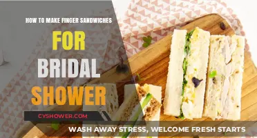 Elegant Finger Sandwiches: Perfect Bridal Shower Recipes & Tips