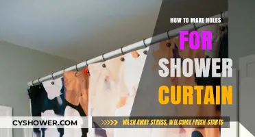 Easy DIY Guide: Drilling Perfect Holes for Your Shower Curtain