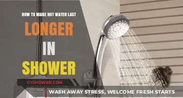 Maximize Your Shower Time: Tips for Longer-Lasting Hot Water