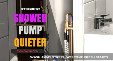 Silencing the Shower: Tips for a Quieter Pump Experience