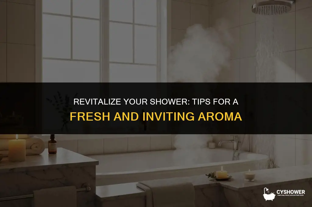 how to make my shower smell better