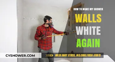 Revive Your Shower: A Guide to Restoring White Walls