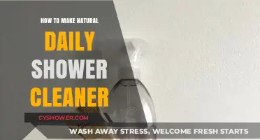 Eco-Friendly Shower Cleaner: Natural Ingredients for a Fresh Bathroom