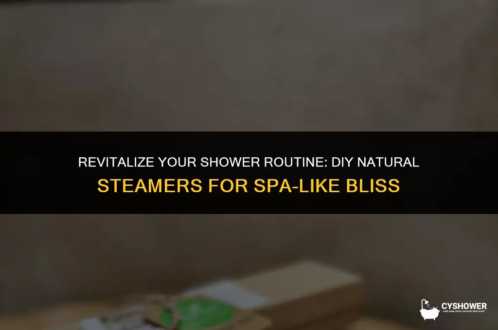 how to make natural shower steamers