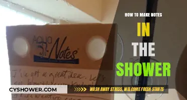 Cleanse Your Mind: The Art of Shower Note-Taking