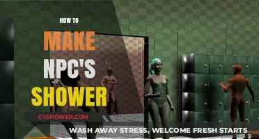 Crafting Immersive NPC Shower Scenes in Game Development