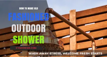Reviving Retro: Building Your Own Old-Fashioned Outdoor Shower Oasis