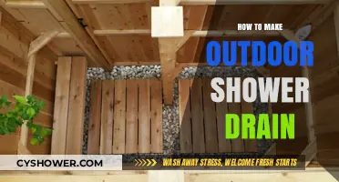 DIY Outdoor Shower Drain: A Step-by-Step Guide