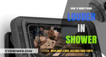 Boost Your Shower Tunes: Tips for Louder Phone Audio