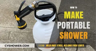 DIY Portable Shower: Stay Fresh Anywhere, Anytime