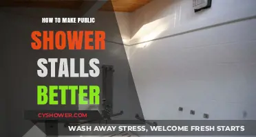 Enhancing Public Shower Stalls: A Guide to Improved Design and User Experience