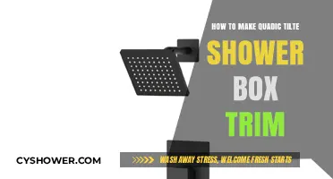 Mastering the Art of Quadric Tilt Shower Box Trim: A DIY Guide