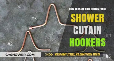 Crafting Rain Chains: A Creative Guide Using Shower Curtain Hooks