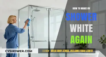 Revive Your RV Shower: A Guide to Restoring Its Pristine Whiteness