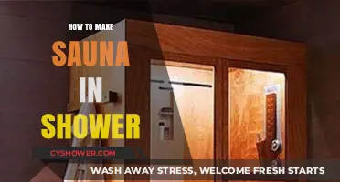Transform Your Shower into a Sauna: A Simple DIY Guide