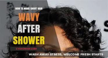 Effortless Waves: Post-Shower Styling Tips for Short Hair