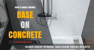 Crafting a Durable Shower Base on Concrete: A Step-by-Step Guide