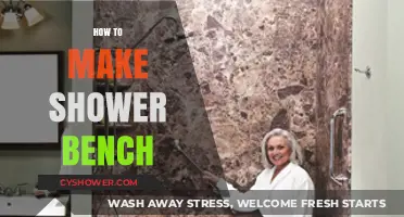 Crafting Comfort: DIY Guide to Building Your Perfect Shower Bench