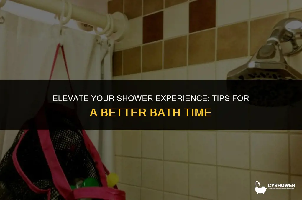 how to make shower better