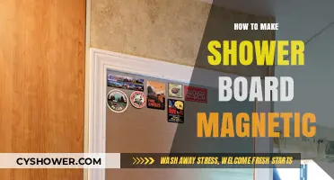 DIY Magnetic Shower Board: Transform Your Bathroom with These Simple Steps