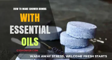 Crafting Bliss: DIY Shower Bombs Infused with Essential Oils
