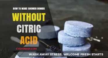 DIY Shower Bombs: Citric Acid Alternatives for a Refreshing Bath Experience