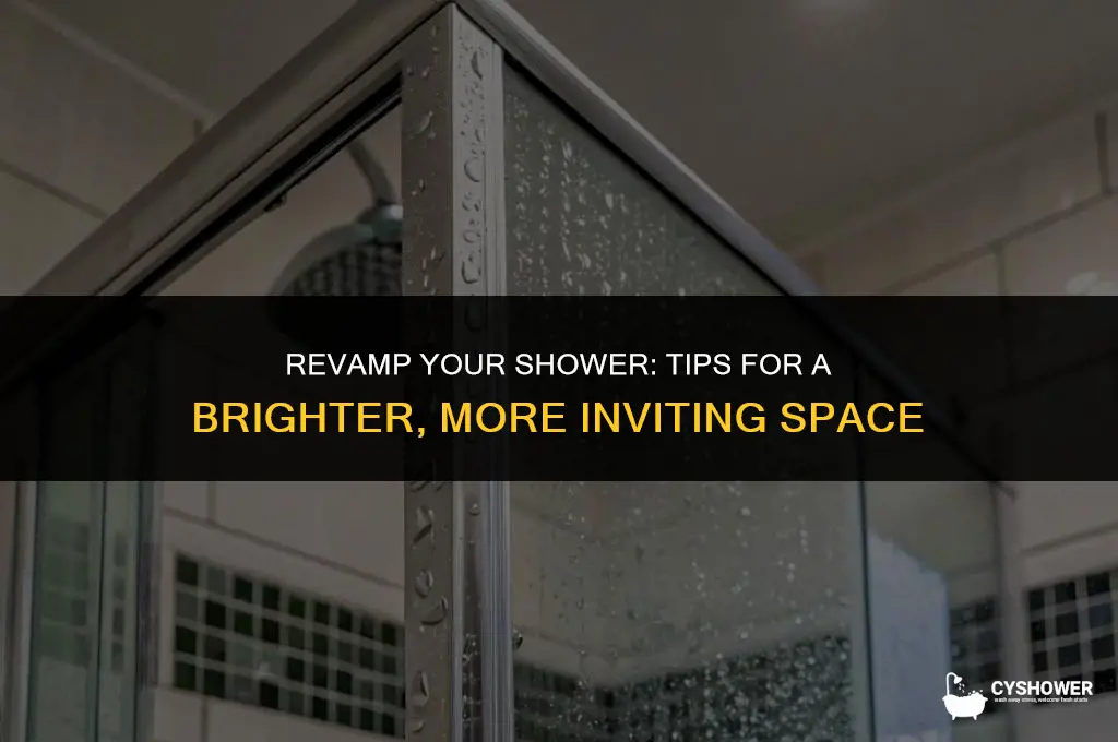 how to make shower brighter