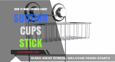 Mastering the Art of Shower Caddy Suction Cup Adhesion