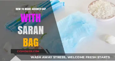 DIY Shower Cap: A Simple Guide Using Saran Wrap