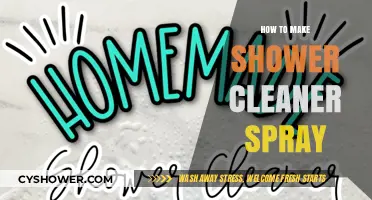 DIY Shower Cleaner Spray: A Simple, Effective Solution
