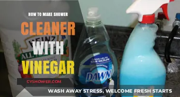Vinegar Power: A Natural Solution for a Sparkling Shower