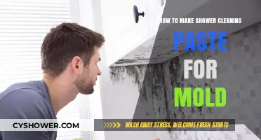 DIY Shower Cleaning Paste: Effective Mold Removal Made Easy