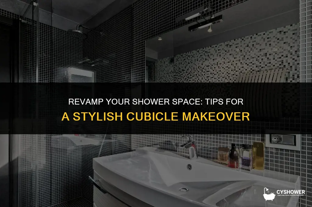 how to make shower cubicle look nice