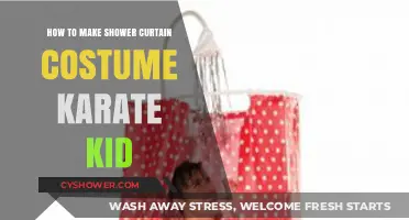 DIY Karate Kid Costume: Crafting a Shower Curtain Outfit