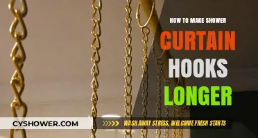 DIY Shower Curtain Hook Extension: Simple Tricks to Add Length