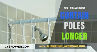 Extend Your Shower Curtain Poles: Easy DIY Lengthening Solutions