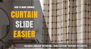 Smooth Shower Curtain Glide: Simple Tips for Effortless Sliding