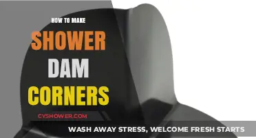 Crafting Immaculate Shower Dam Corners: A Step-by-Step Guide