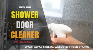 Sparkling Clean: DIY Tips for a Streak-Free Shower Door