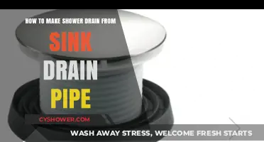 Connecting Your Shower Drain to a Sink Drain Pipe: A DIY Guide