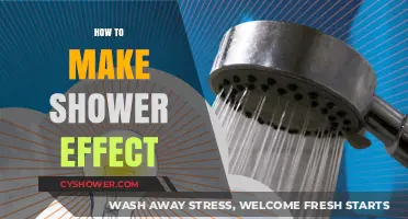 Creating a Refreshing Shower Effect: Tips and Tricks