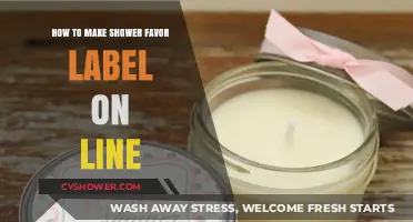 Crafting Personalized Shower Favor Labels Online: A Step-by-Step Guide