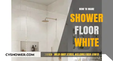 Revamp Your Shower: Easy Steps to a Pristine White Floor