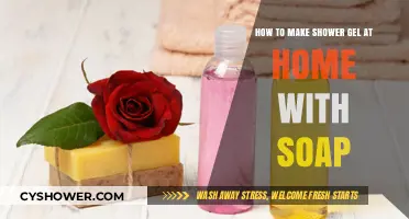 Craft Your Own Shower Gel: A Simple Soap-Based Recipe