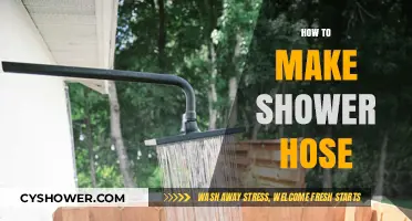 Crafting Your Own Shower Hose: A DIY Guide
