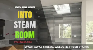 Transform Your Shower into a Luxurious Steam Room: A Simple Guide