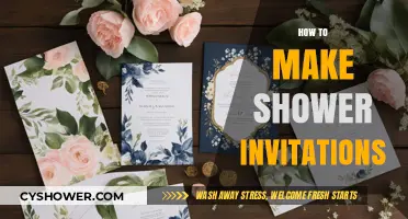 Crafting Elegant Shower Invitations: A Step-by-Step Guide