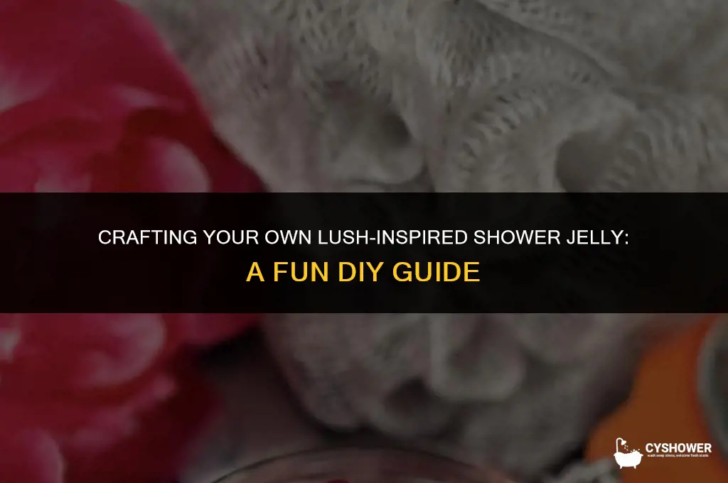 how to make shower jelly from lush