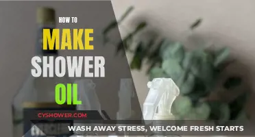 Crafting Bliss: A Simple Guide to Homemade Shower Oil