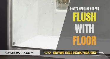 Seamless Showers: A Guide to Flush Shower Pans with the Floor